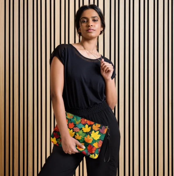 Leaf Crossbody Purse