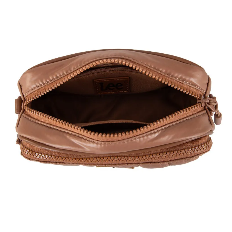 LEE Quilted Puffer Crossbody Bag