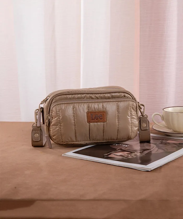LEE Quilted Puffer Crossbody Bag