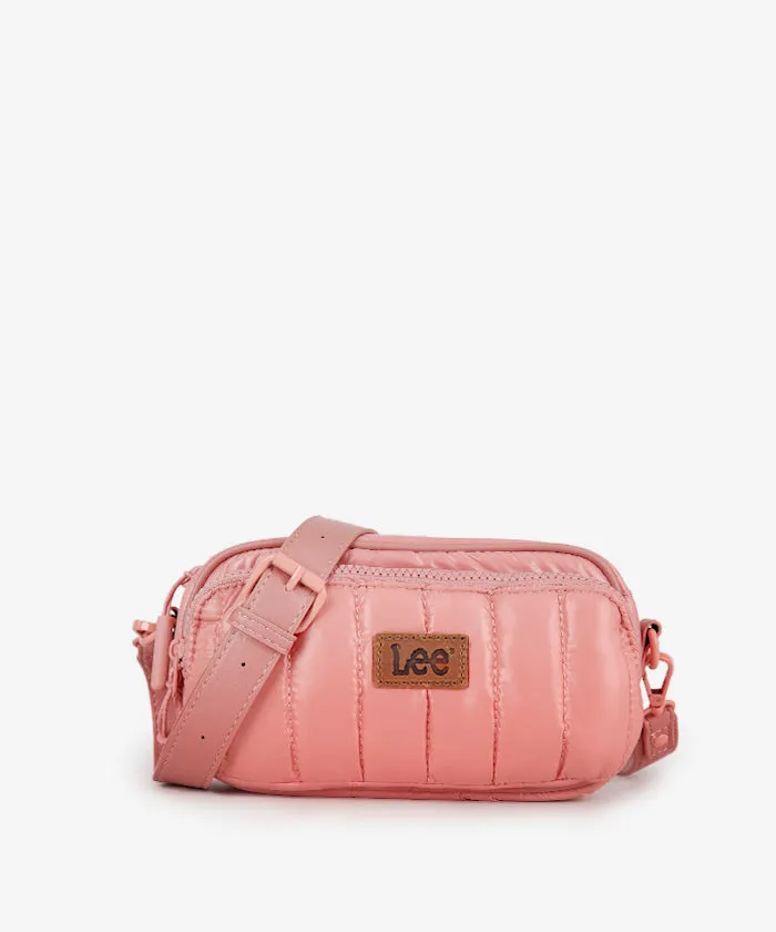 LEE Quilted Puffer Crossbody Bag