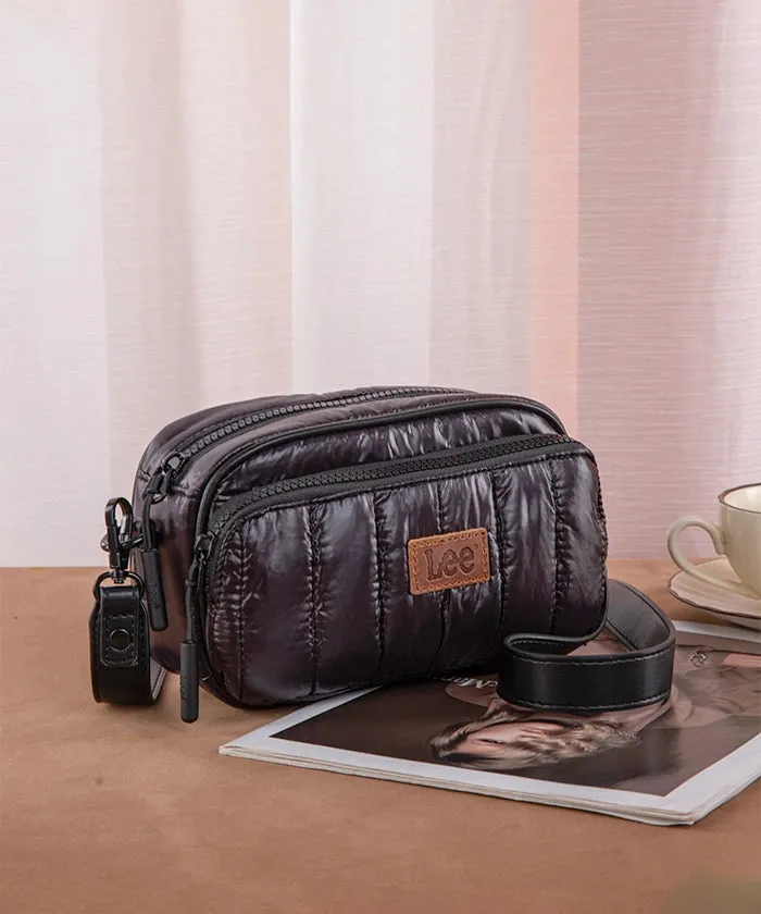 LEE Quilted Puffer Crossbody Bag