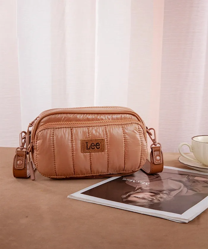 LEE Quilted Puffer Crossbody Bag