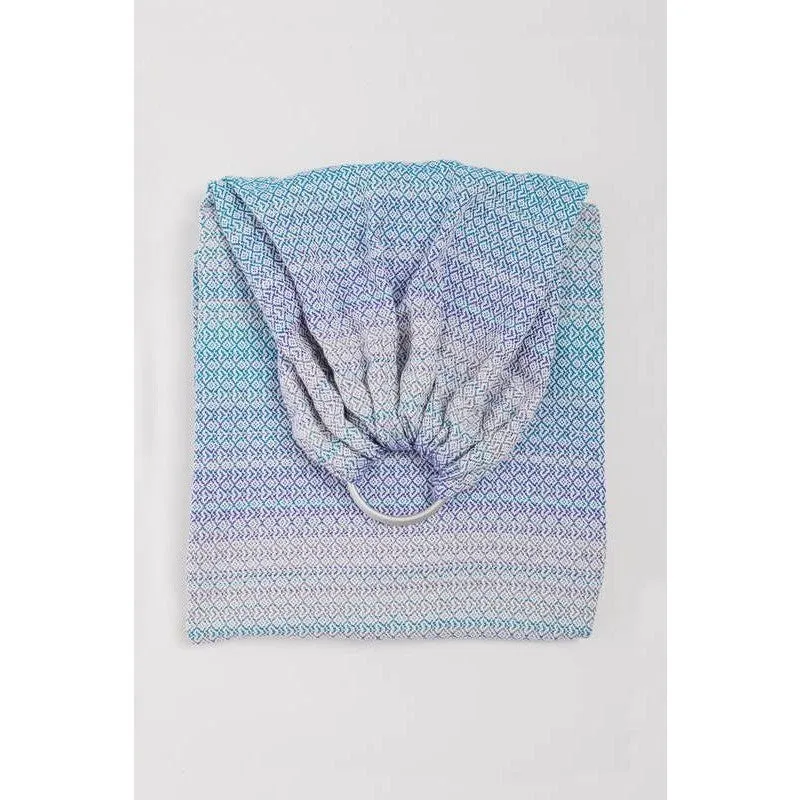 Lenny Lamb Ring Sling - Little Love Summer Sky (Merino, Silk, Wool, Cashmere, Cotton)