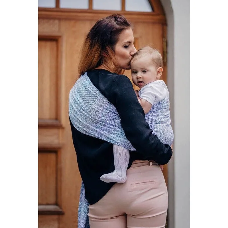Lenny Lamb Ring Sling - Little Love Summer Sky (Merino, Silk, Wool, Cashmere, Cotton)