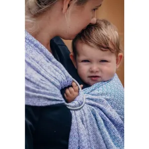 Lenny Lamb Ring Sling - Little Love Summer Sky (Merino, Silk, Wool, Cashmere, Cotton)