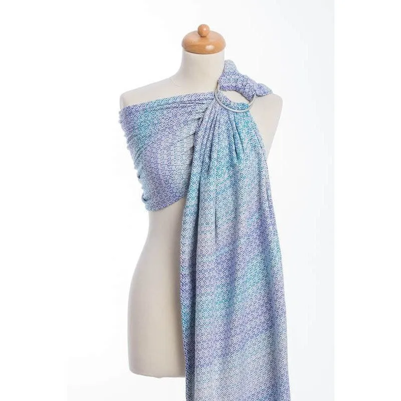 Lenny Lamb Ring Sling - Little Love Summer Sky (Merino, Silk, Wool, Cashmere, Cotton)