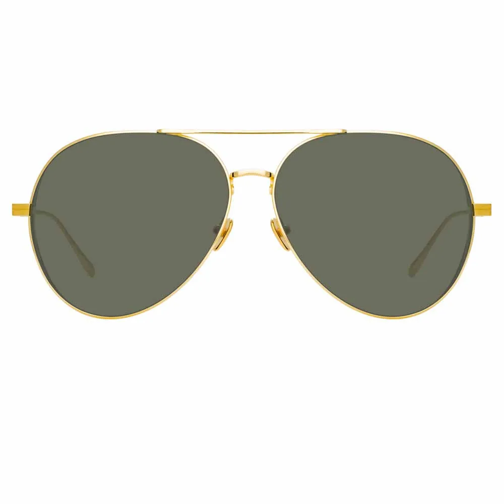Linda Farrow Ace C1 Aviator Sunglasses