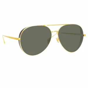 Linda Farrow Ace C1 Aviator Sunglasses