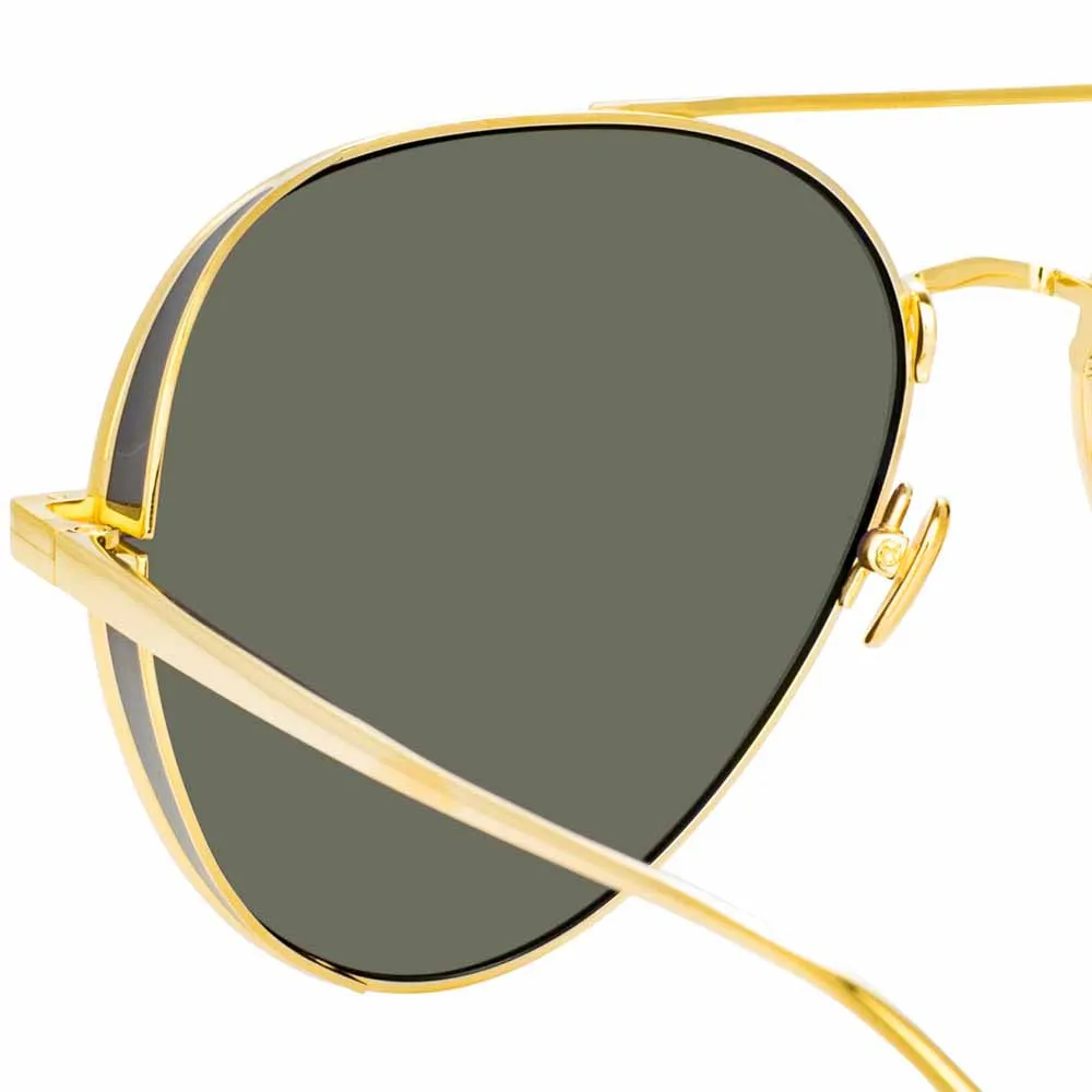 Linda Farrow Ace C1 Aviator Sunglasses