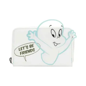 Loungefly Universal Casper Lets Be Friends Zip Around Wallet