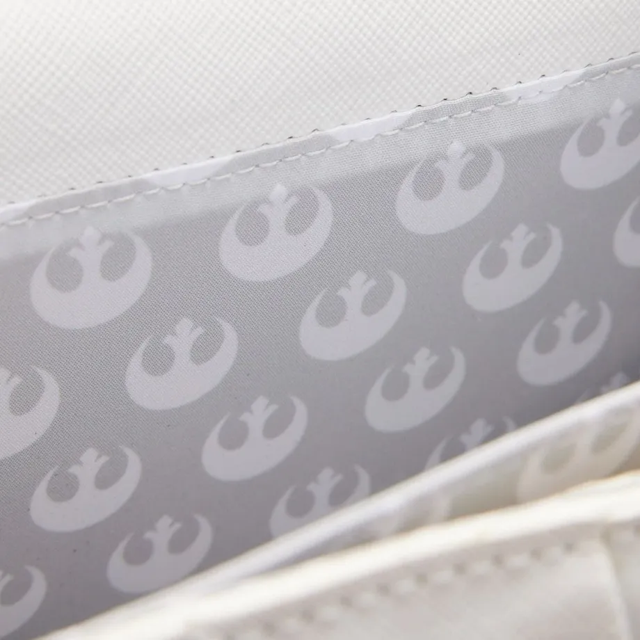Loungefly x Star Wars Princess Leia White Cosplay Chain Strap Crossbody Bag