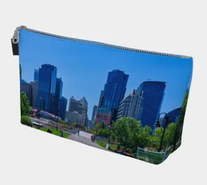 Makeup Bag - Downtown Calgary Prince's Island Park HDR