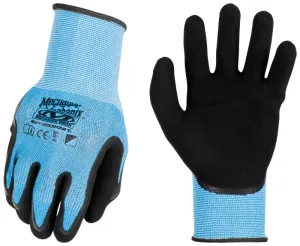 Mechanix Wear CoolMax SpeedKnit Series S1CB-03-540 Work Gloves, Men's, L, XL, Latex Coating, Blue :PR: QUANTITY: 1