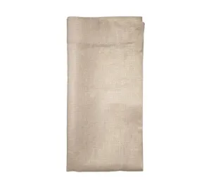 Metallic Linen Napkin in Natural & Gold, Set of 4