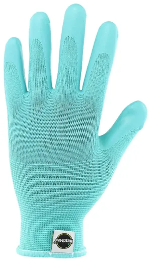 Miracle-Gro MG30607-W-ML Breathable Garden Gloves, Women's, M/L, Knit Cuff, Nitrile Coating, Latex Glove :PR: QUANTITY: 1