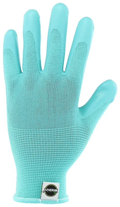 Miracle-Gro MG30607-W-ML Breathable Garden Gloves, Women's, M/L, Knit Cuff, Nitrile Coating, Latex Glove :PR: QUANTITY: 1