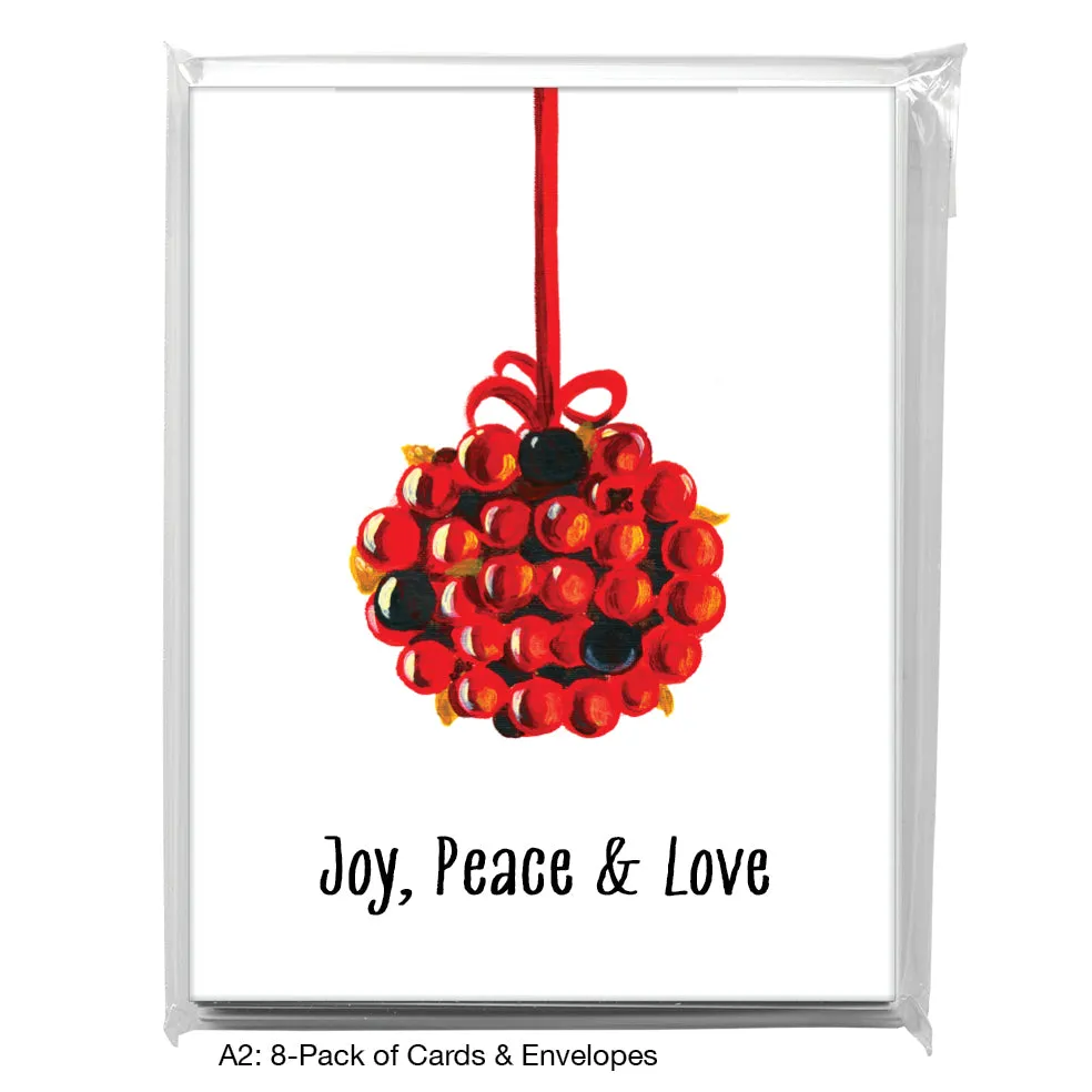 Mistletoe, Greeting Card (7349A)