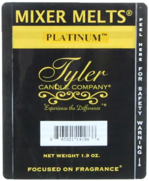 Mixer Melts in Platinum by Tyler Candle Company