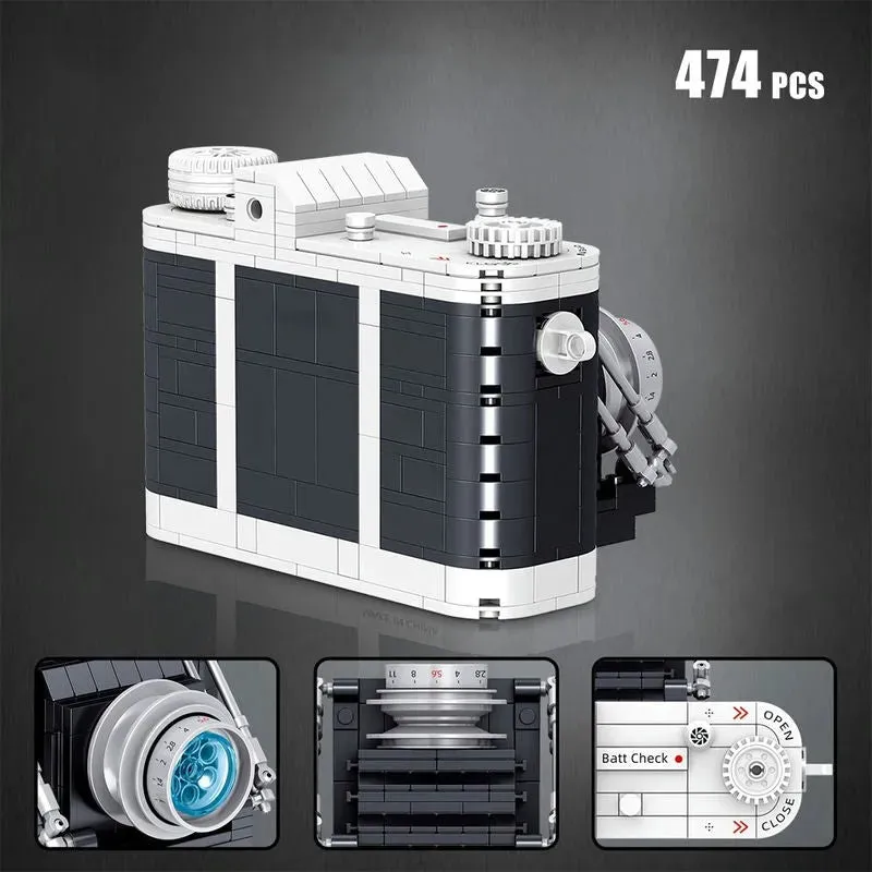 MOC Vintage SLR Digital Camera MINI Bricks Toys 00905