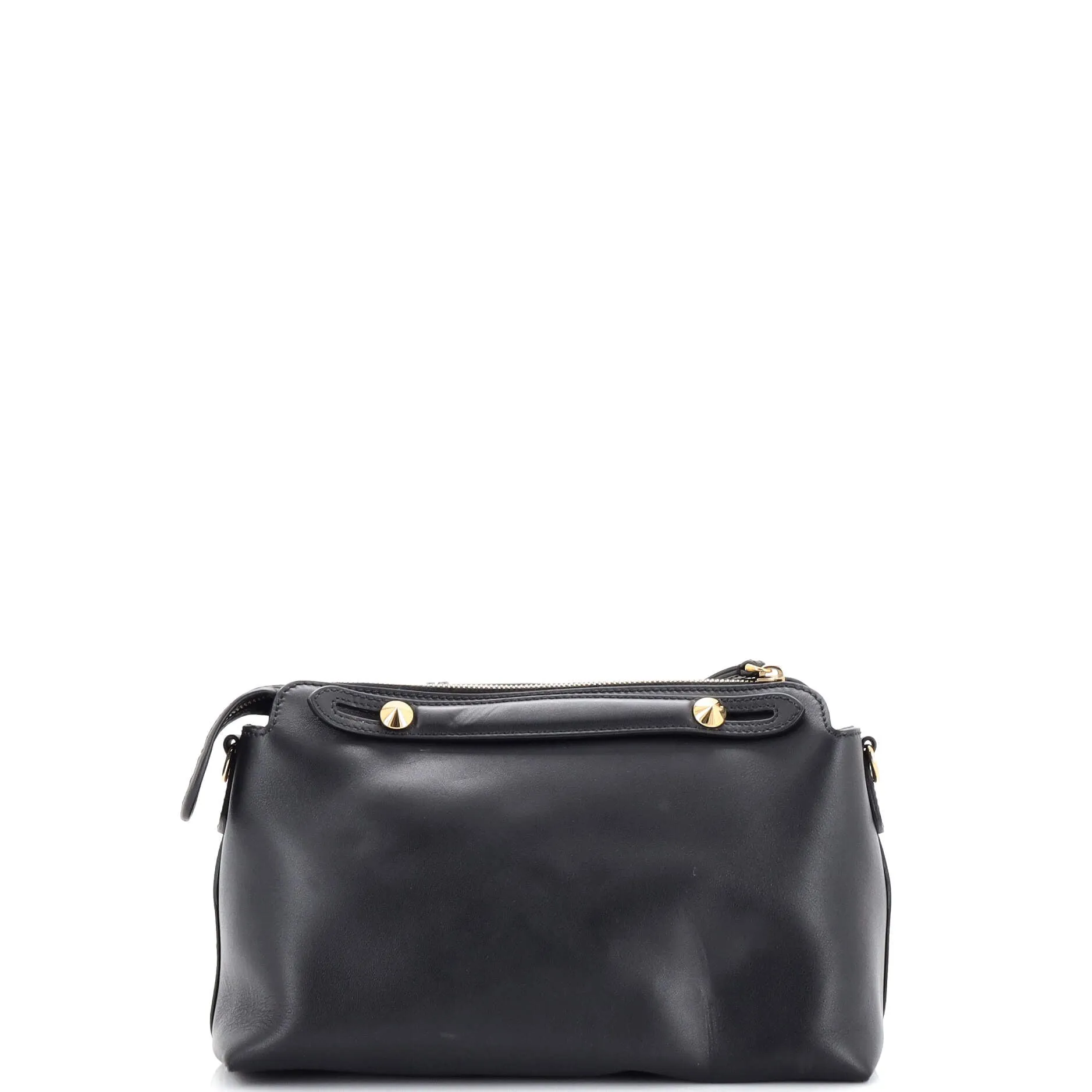 Monster By The Way Satchel Leather Small