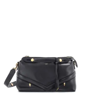 Monster By The Way Satchel Leather Small