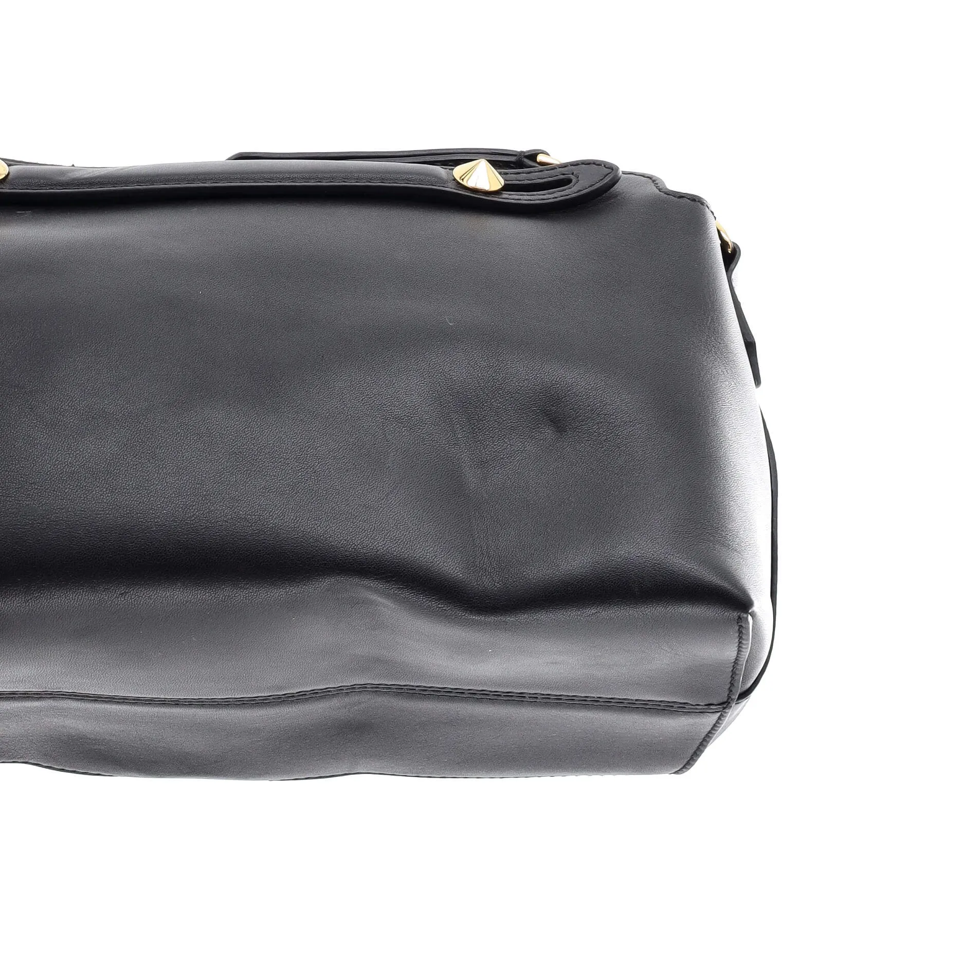 Monster By The Way Satchel Leather Small