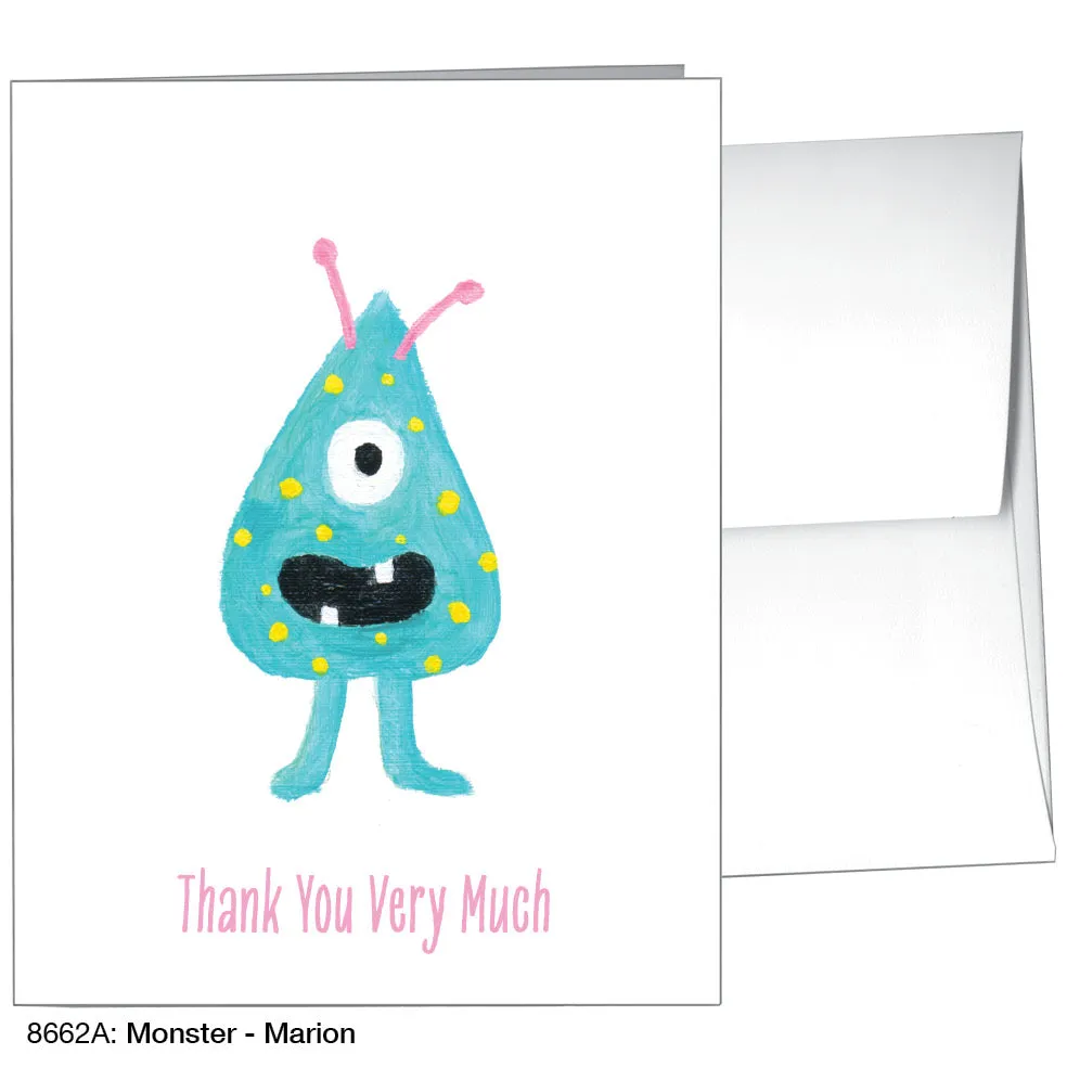 Monster - Marion, Greeting Card (8662A)