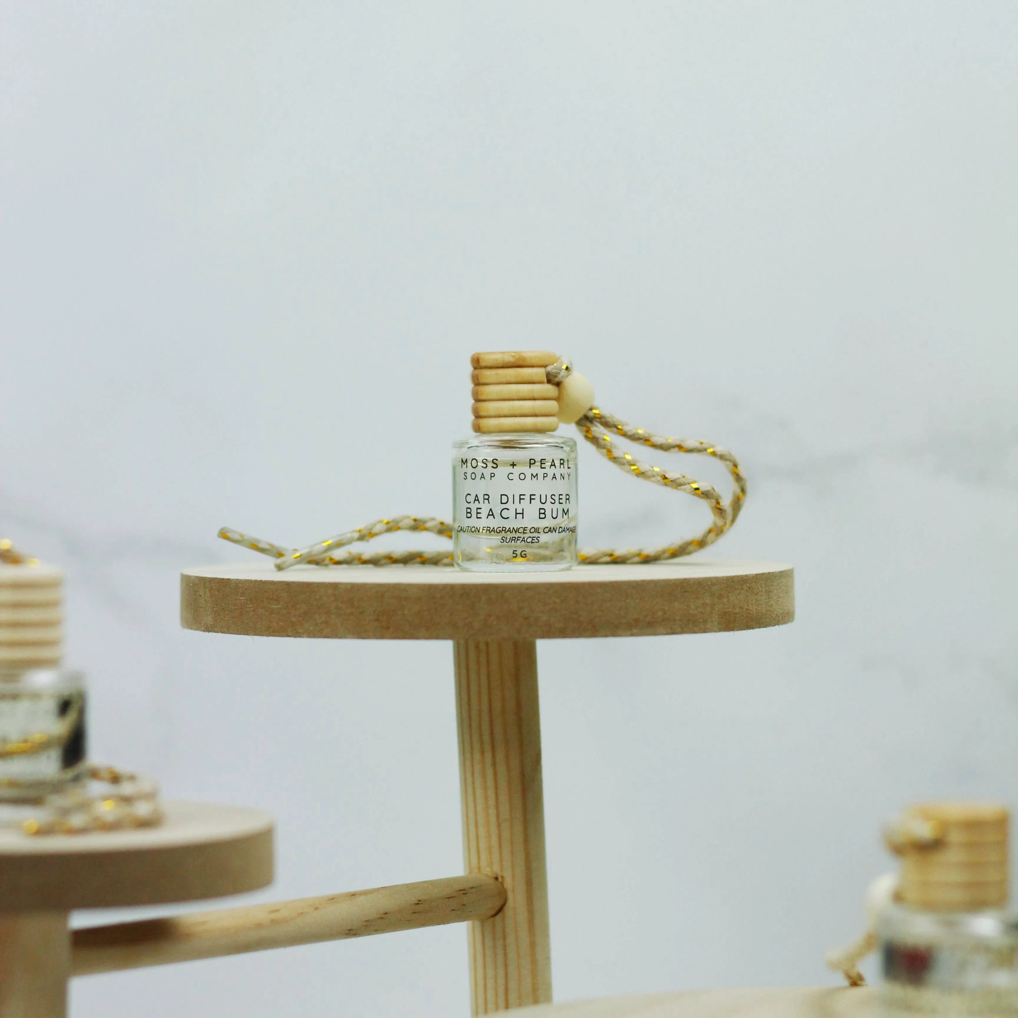 Moss   Pearl Soap Company- Stylish Eco-Friendly Car Scent Diffusers
