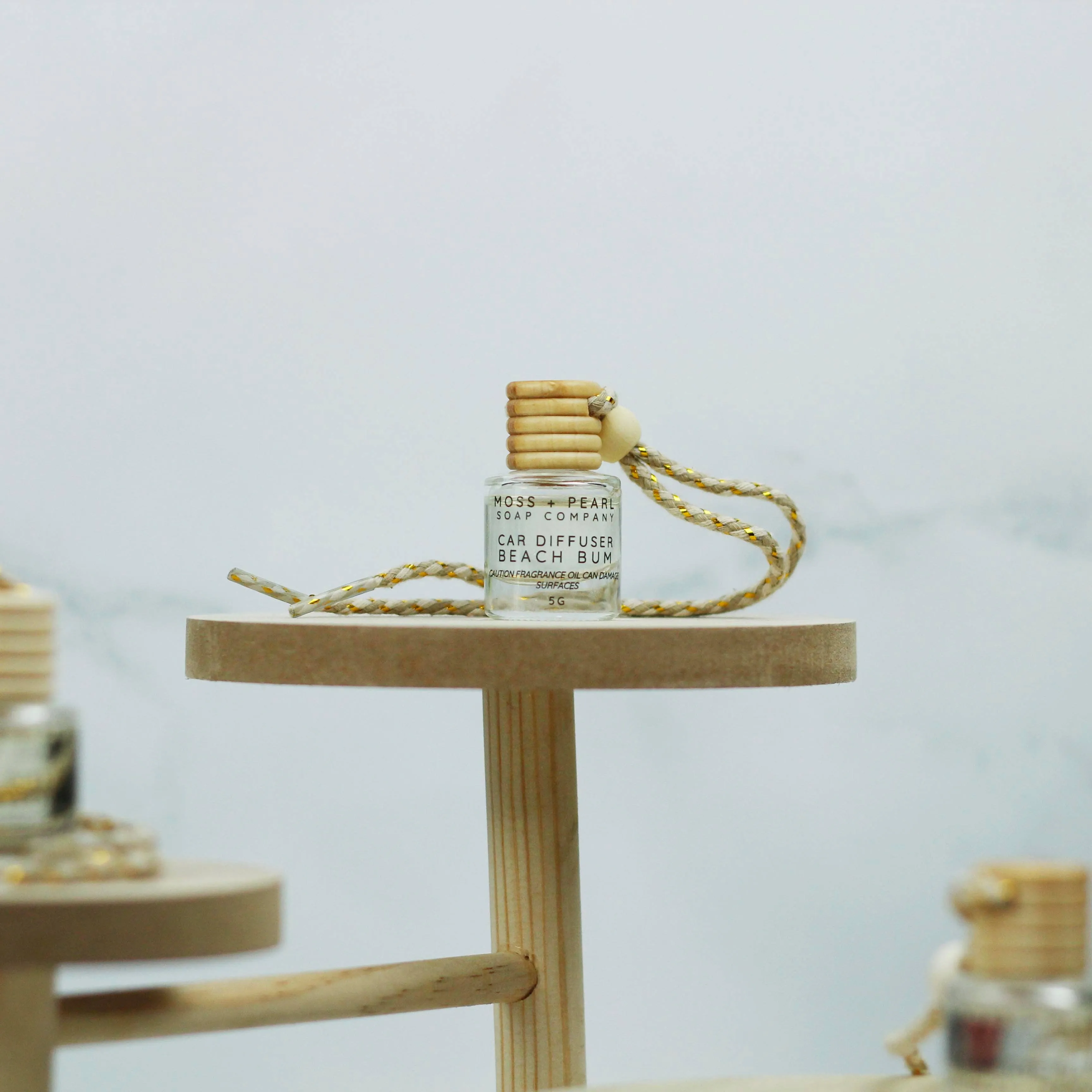 Moss   Pearl Soap Company- Stylish Eco-Friendly Car Scent Diffusers
