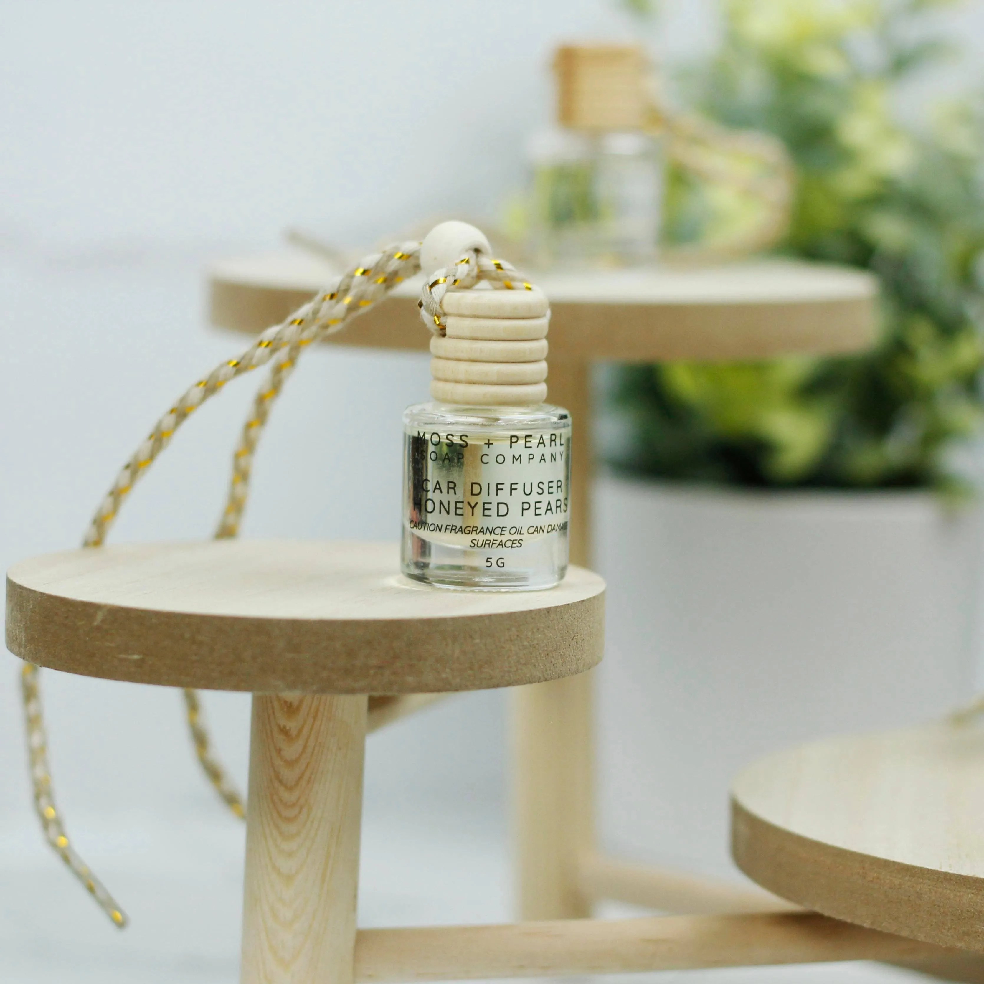 Moss   Pearl Soap Company- Stylish Eco-Friendly Car Scent Diffusers