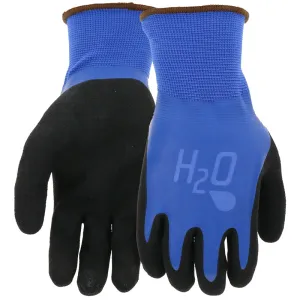 Mud SM7186BS Gloves, S, Latex Coating, Cobalt Blue :PR: QUANTITY: 1