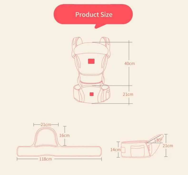 Multifunction Baby Carrier   Hip Seat