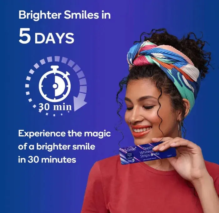 MySmile® Glamorous Teeth Whitening Strip Trial