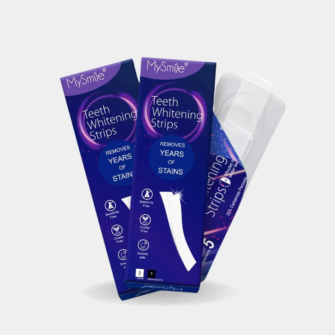 MySmile® Glamorous Teeth Whitening Strip Trial