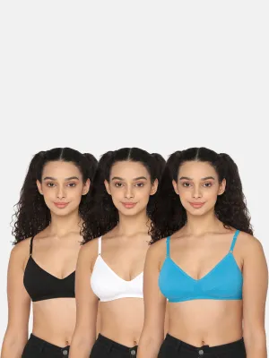 Naidu Hall Knitwear-Bra Special Combo Pack - Glori - C41