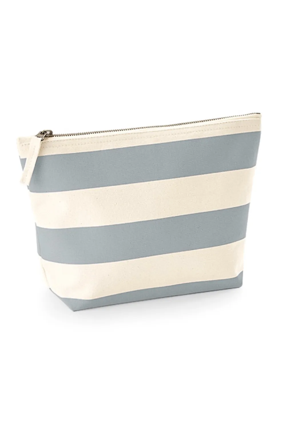 Nautical Stripe Canvas Tote Bag & Cosmetic Bag with Personalisation