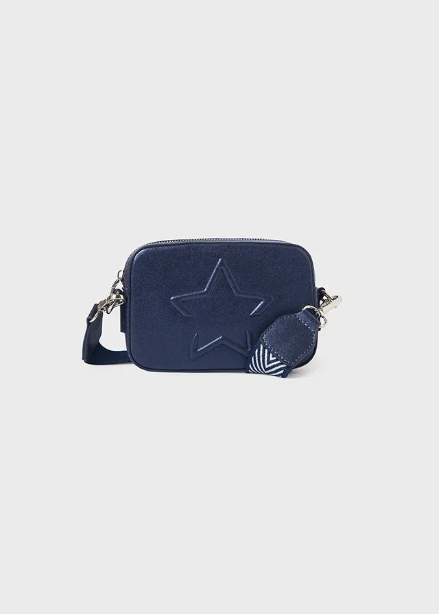 Navy Star Crossbody Bag