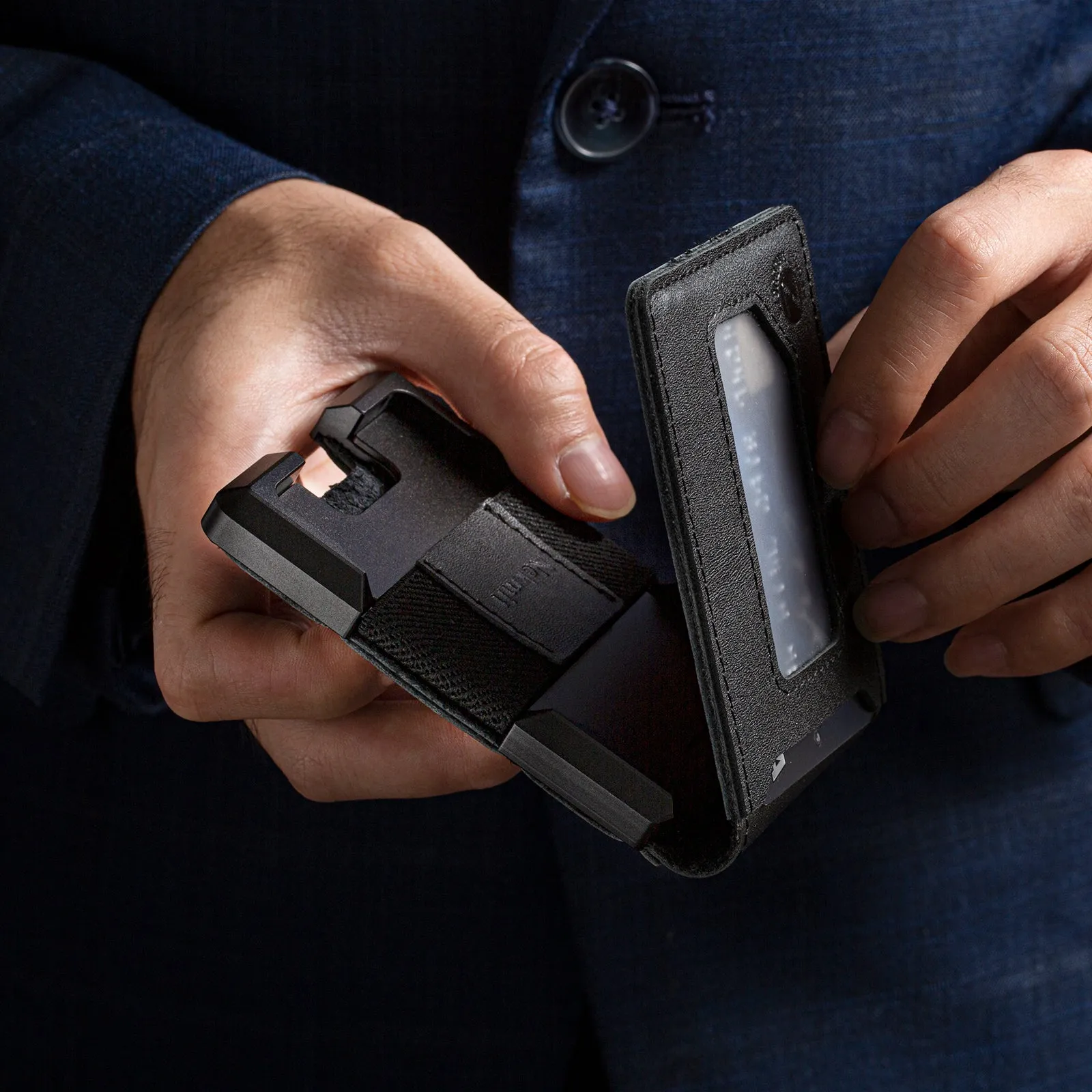Nekmit Bifold Genuine Leather Wallet For Men