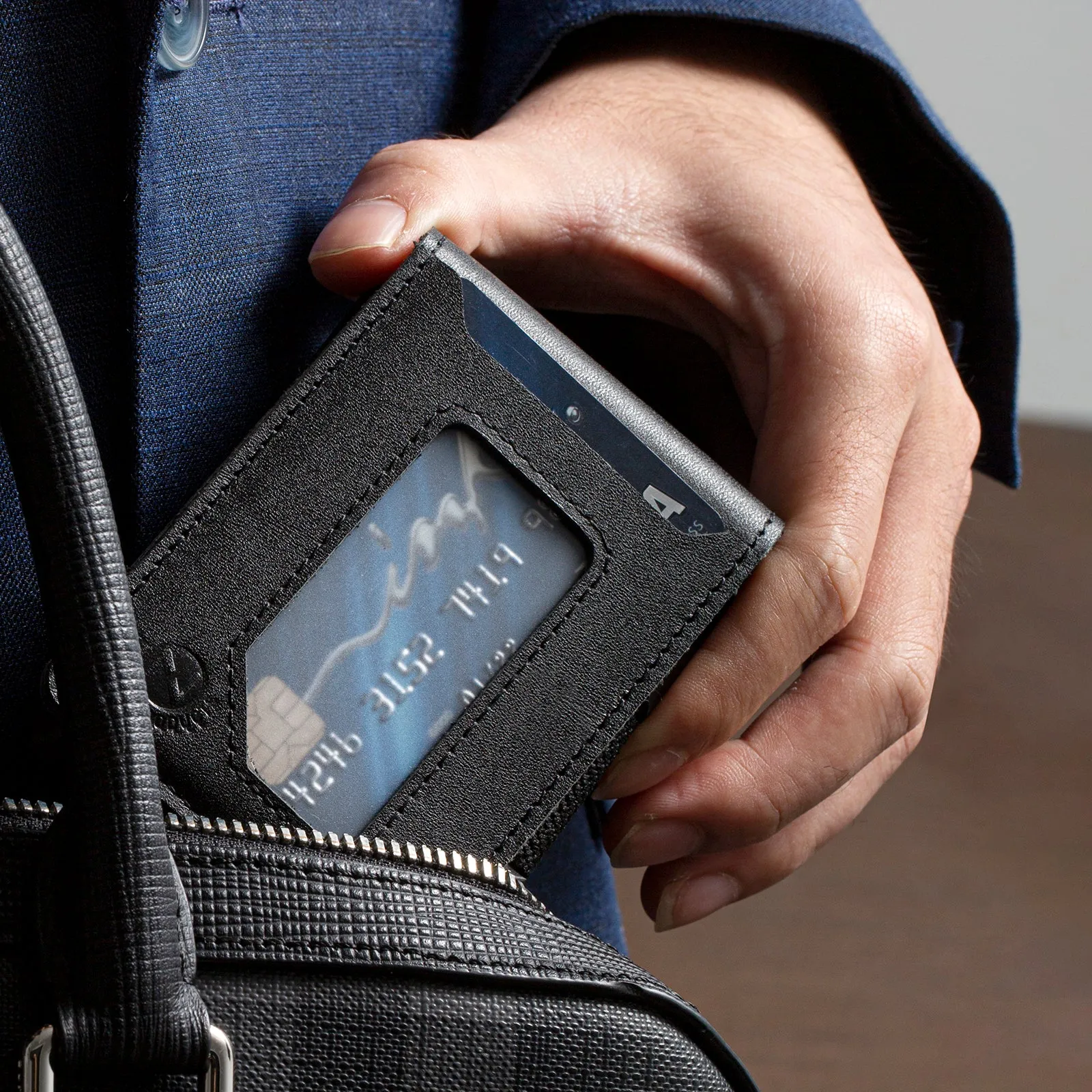 Nekmit Bifold Genuine Leather Wallet For Men