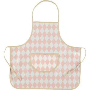 nobodinoz Apron Sicilia Pink Diamonds