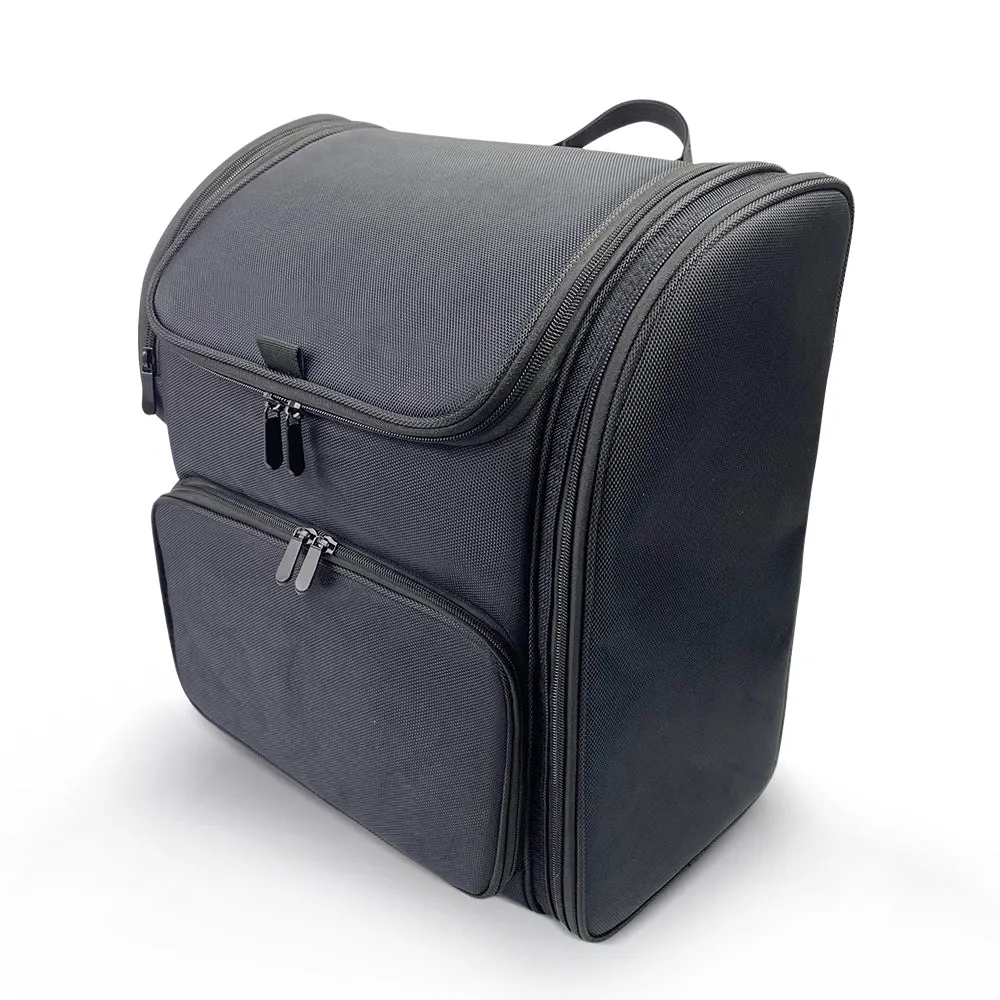 Nylon Makeup Backpack with Pouch