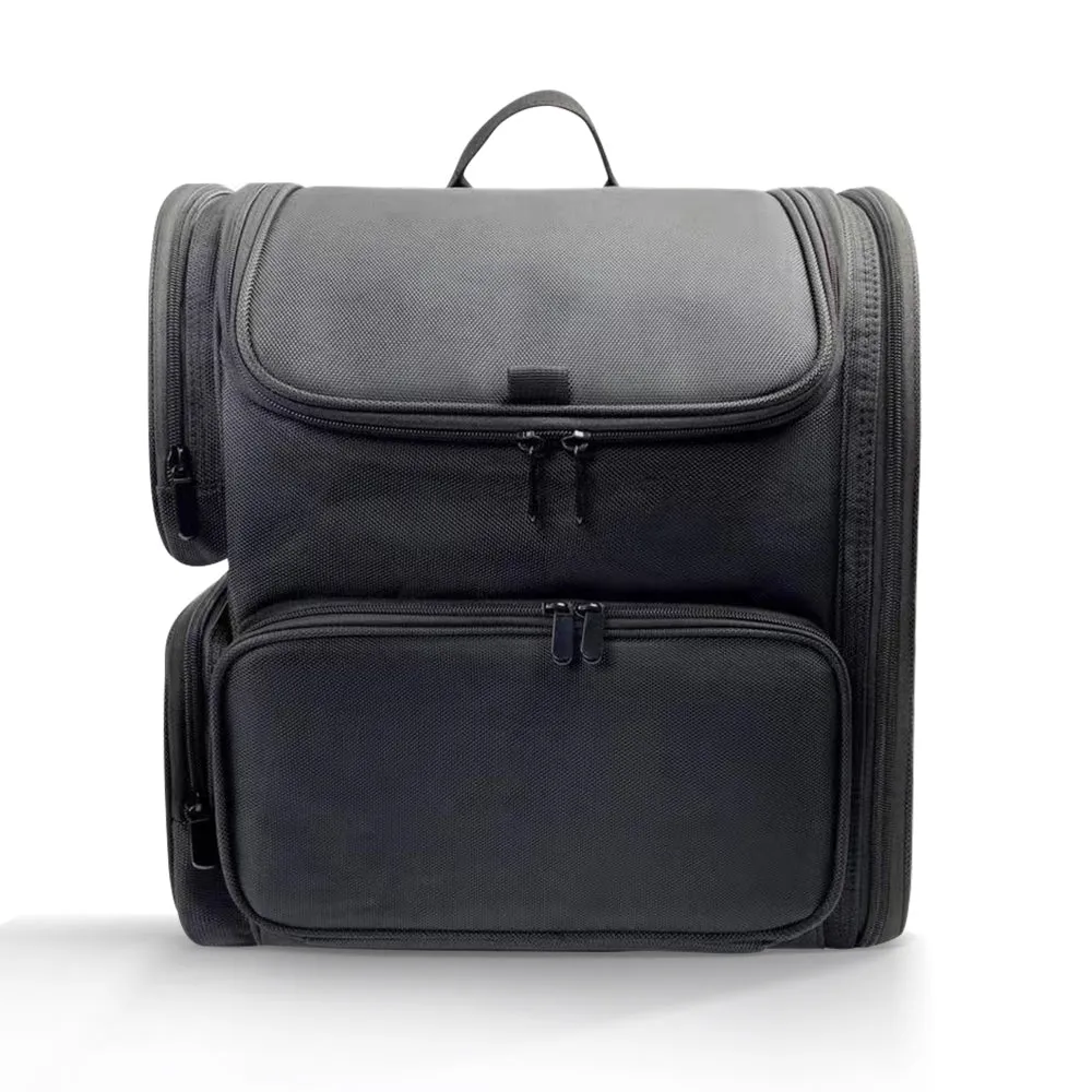 Nylon Makeup Backpack with Pouch
