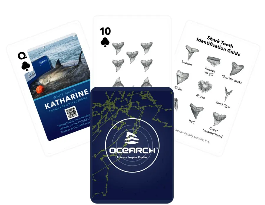 OCEARCH Shark Playing Cards
