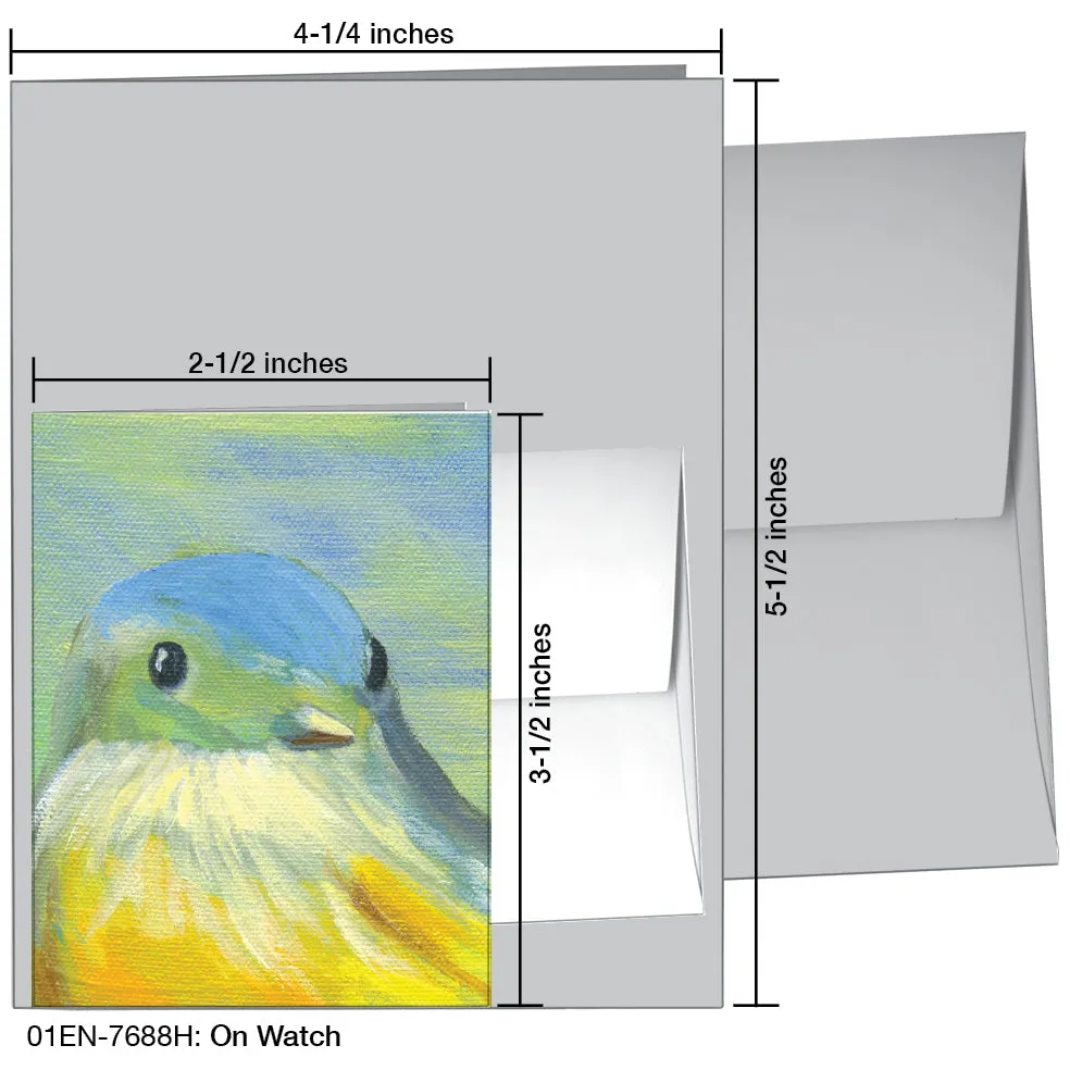 On Watch, Greeting Card (7688H)