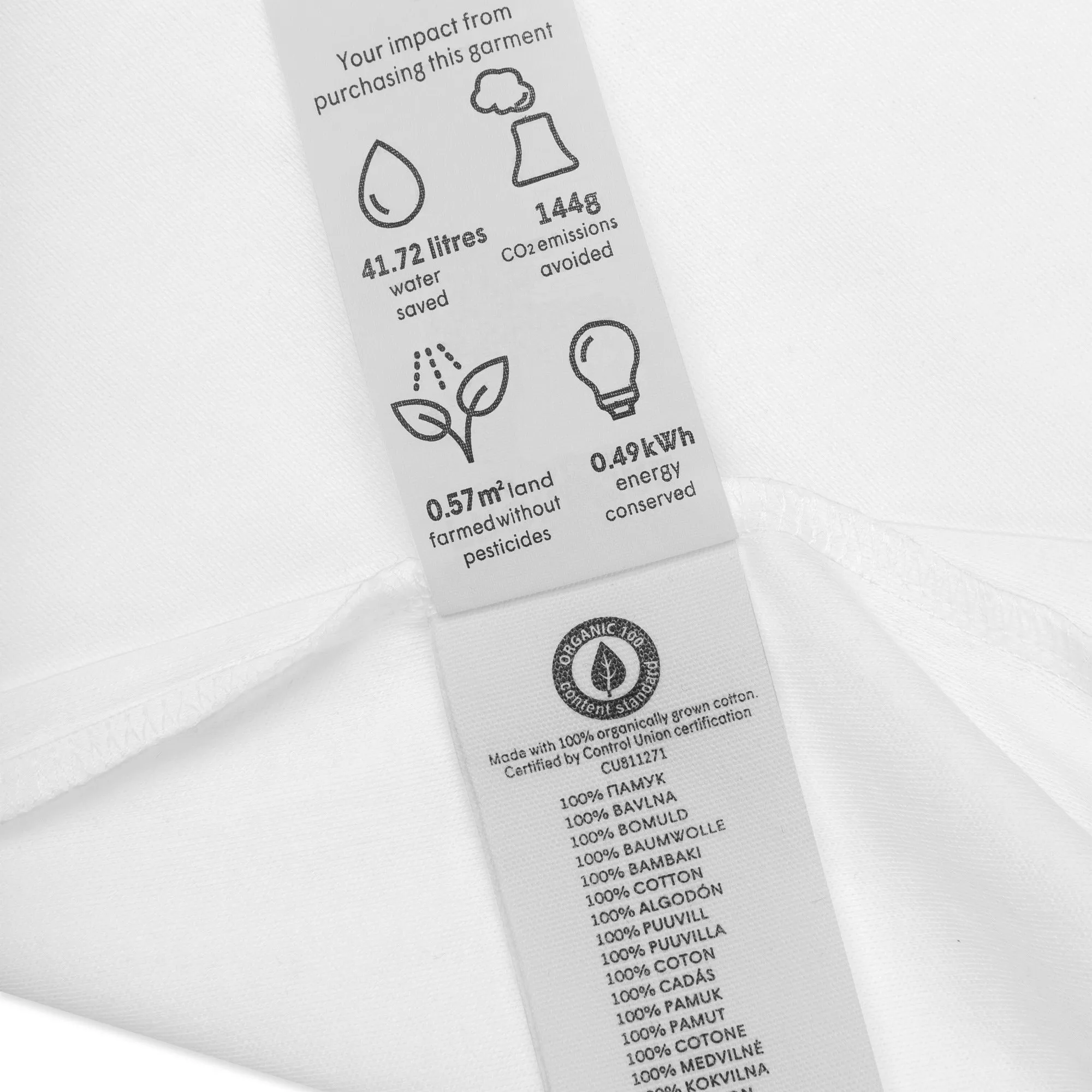Organic cotton baby bodysuit, Letter A - Fitz & willow