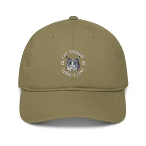 Organic dad hat, Cat lovers