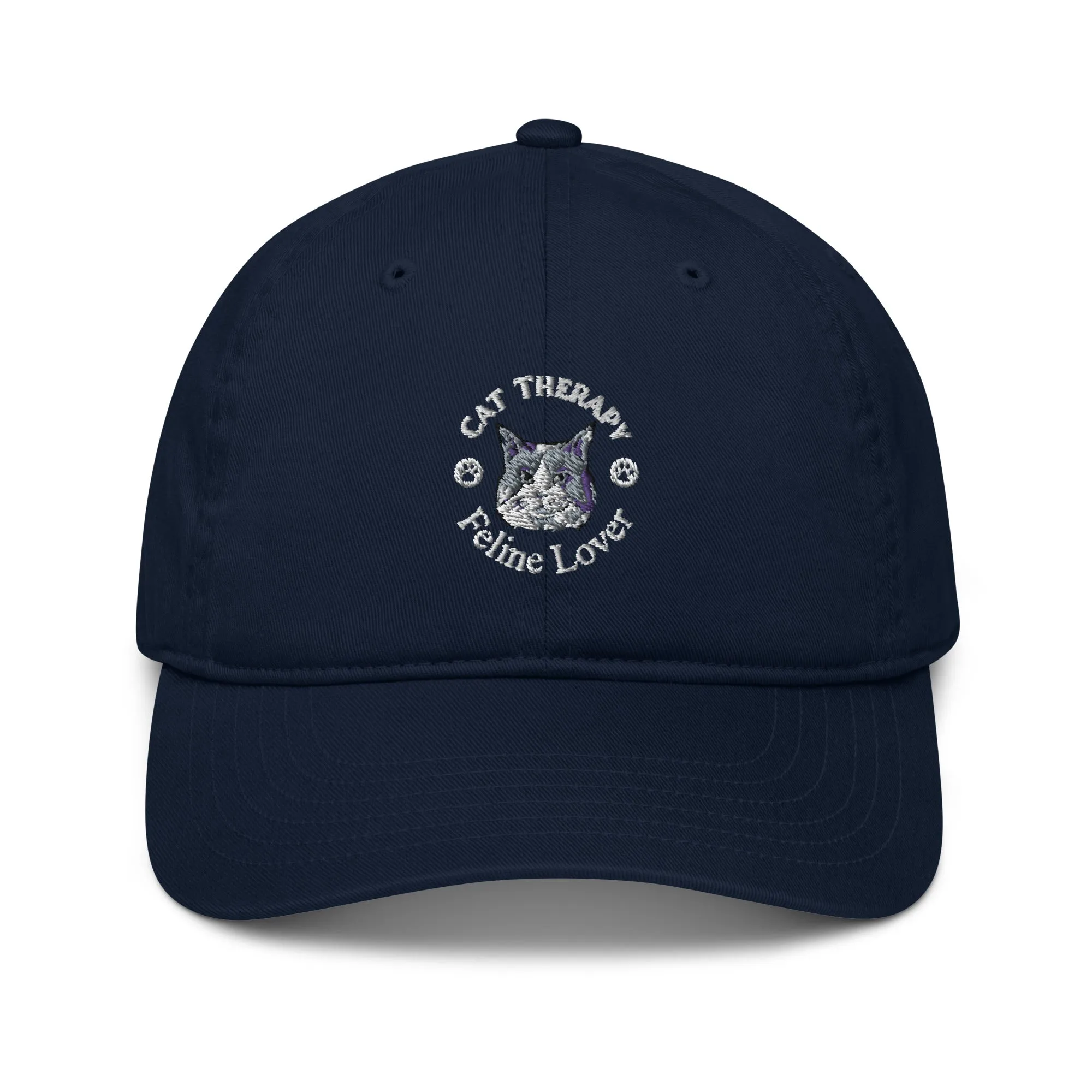 Organic dad hat, Cat lovers