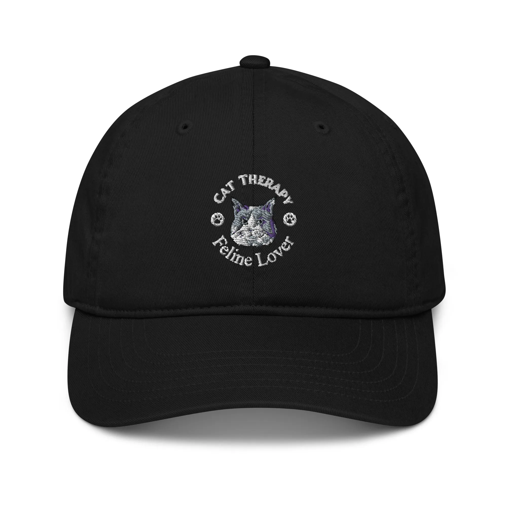 Organic dad hat, Cat lovers