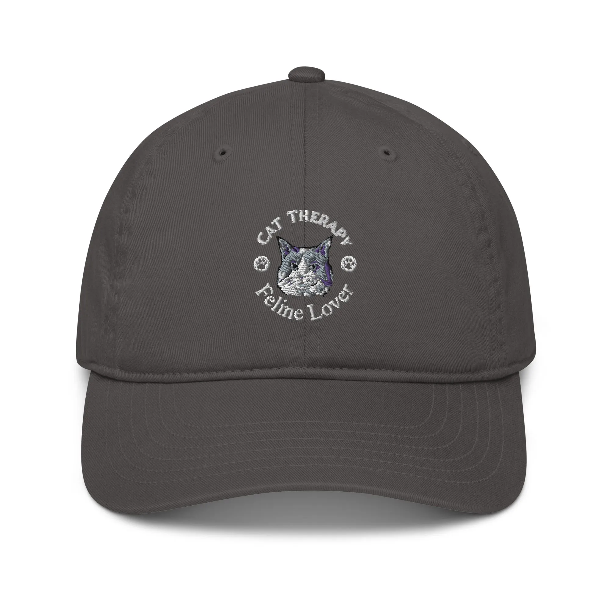Organic dad hat, Cat lovers