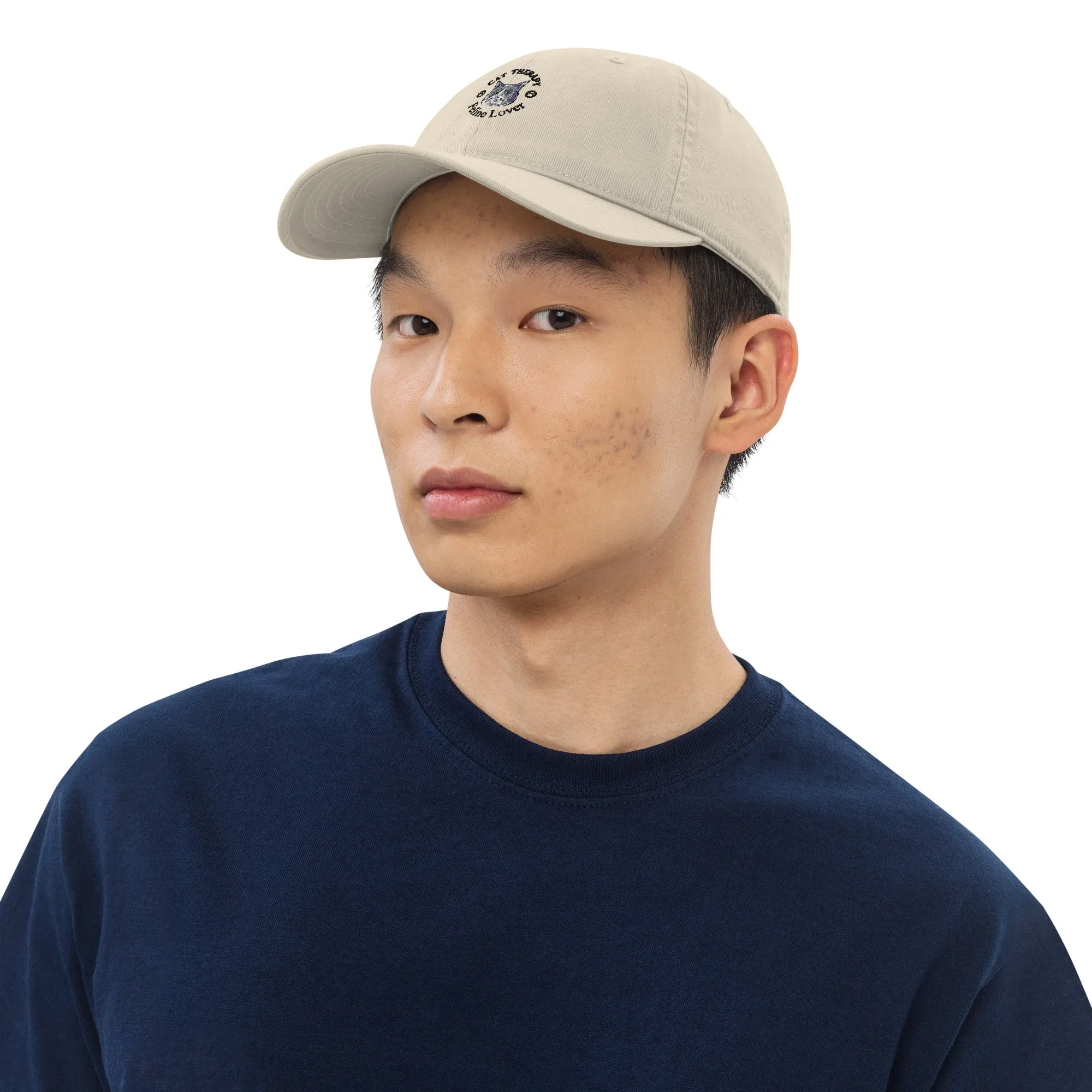 Organic dad hat, Cat lovers